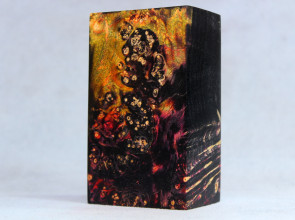 Stabilized Maple Burl Wood Mod Block